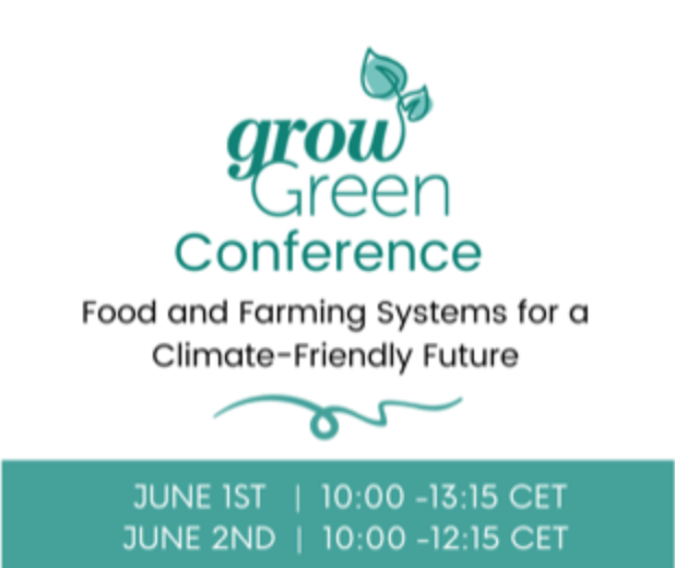 1-2 Juin 2021, International Grow Green Conference – En Ligne – (SAFE Food Advocacy Europe, Brussels)