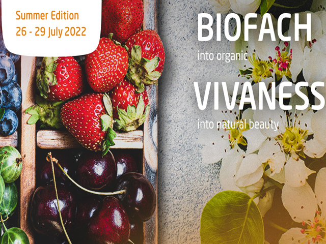 Biocyclic Vegan Standard participera à la nouvelle édition du salon leader de l’alimentation biologique « BIOFACH » du 26 au 29 juillet 2022